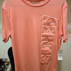 Mens Aeropostale Coral T-Shirt